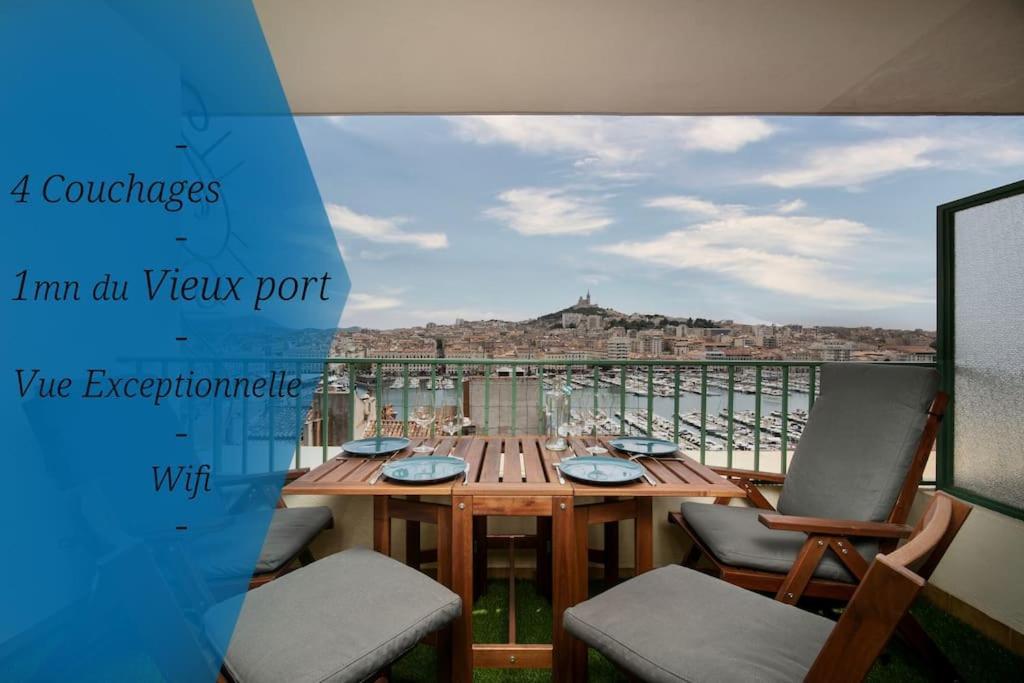 Terrace Apartment Old Port Exceptional View Marsilya Dış mekan fotoğraf