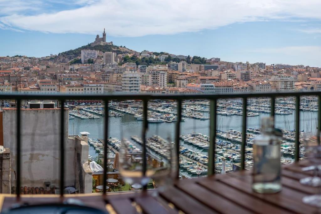 Terrace Apartment Old Port Exceptional View Marsilya Dış mekan fotoğraf
